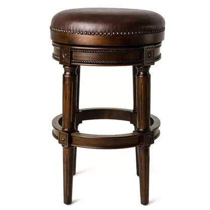 Tabourets de bar pivotants sans dossier Maven Lane 31 Pullman avec similicuir