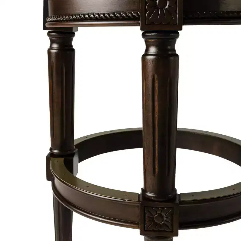 Tabourets de bar pivotants sans dossier Maven Lane 31 Pullman avec similicuir