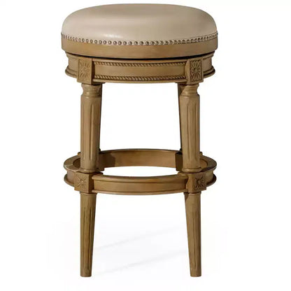 Tabourets de bar pivotants sans dossier Maven Lane 31 Pullman avec similicuir