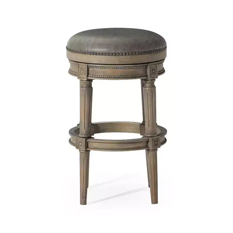 Tabourets de bar pivotants sans dossier Maven Lane 31 Pullman avec similicuir