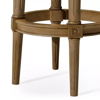 Tabourets de bar pivotants sans dossier Maven Lane 31 Pullman avec similicuir