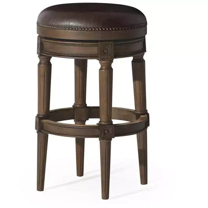 Tabourets de bar pivotants sans dossier Maven Lane 31 Pullman avec similicuir