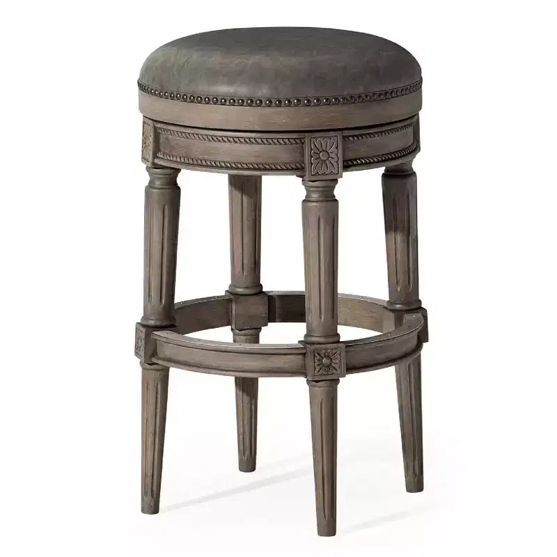 Tabourets de bar pivotants sans dossier Maven Lane 31 Pullman avec similicuir