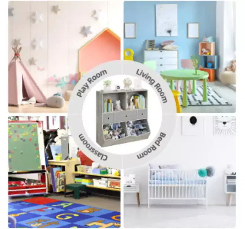 Organisateur de rangement pour jouets à 3 niveaux