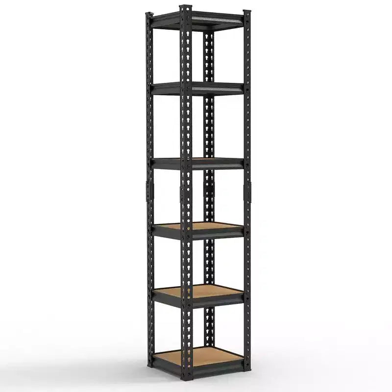 Étagère de rangement en acier Karl Home, 6 niveaux, espacement réglable