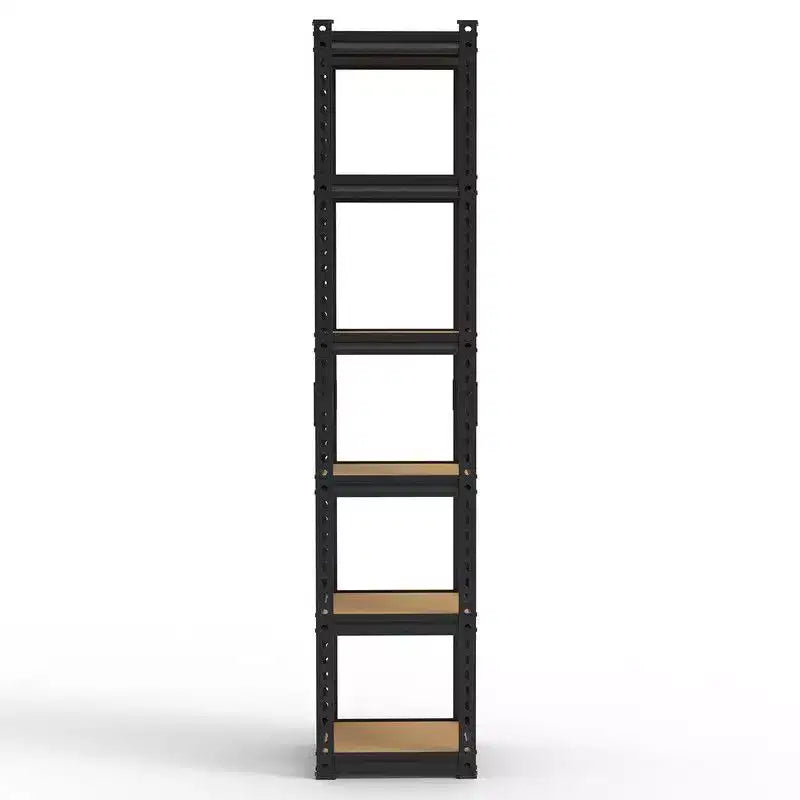 Étagère de rangement en acier Karl Home, 6 niveaux, espacement réglable