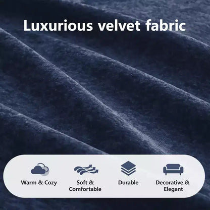 Clihome 140Tissu en Velours Doux,Canapé Désossé capitonné,Éponge Haute Densité 32D,Fond Design Ergonomique,Fond Antidérapant,Pour Salons