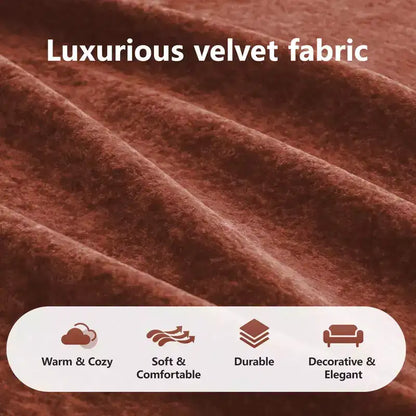 Clihome 140Tissu en Velours Doux,Canapé Désossé capitonné,Éponge Haute Densité 32D,Fond Design Ergonomique,Fond Antidérapant,Pour Salons