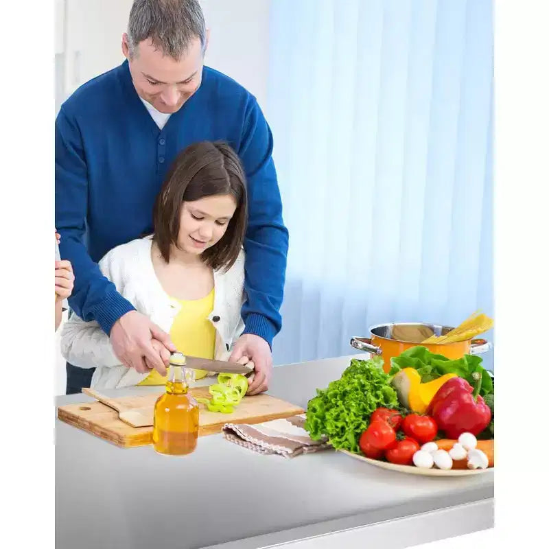 Table de travail en acier inoxydable certifiée NSF, robuste, pour cuisine commerciale, avec étagère inférieure, pour la maison, le restaurant, l'hôtel, argent