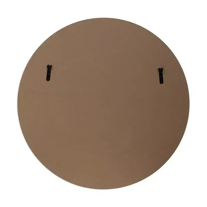 Miroir mural rond Uttermost Saul Charcoal Concrete 30