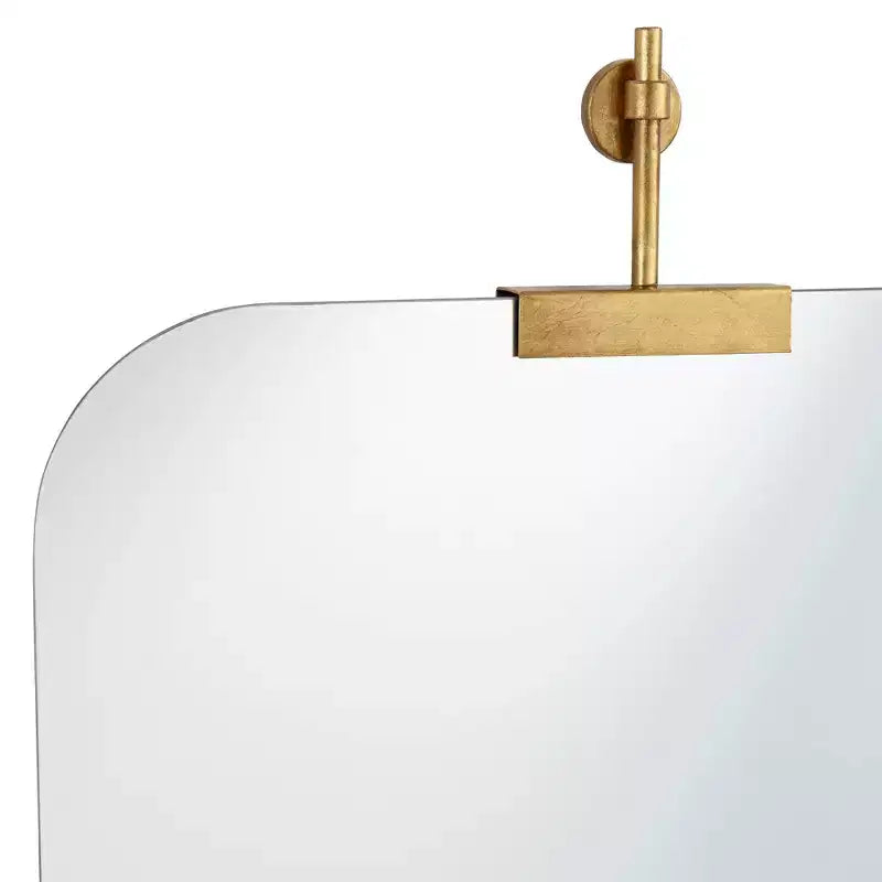 Miroir mural Uttermost Penbrook 24x42 à bords polis Or chaud