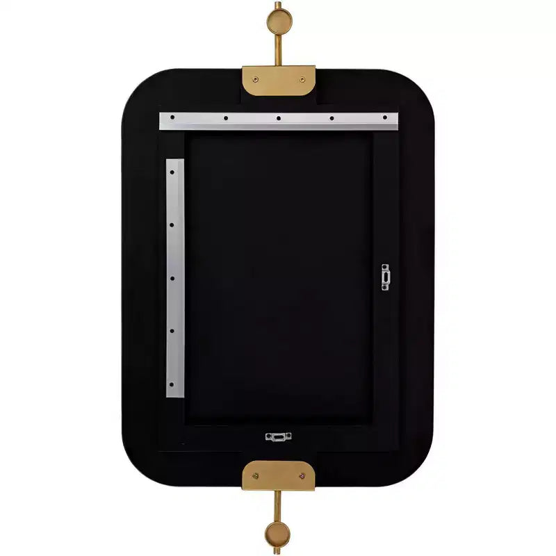 Miroir mural Uttermost Penbrook 24x42 à bords polis Or chaud