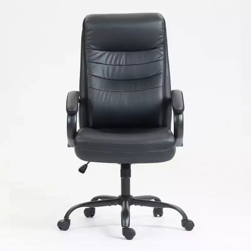 TUYOHW Chaises de Bureau Confortables en Peluche avec Cadre en Acier Robuste, Chaise d'Ordinateur Pivotante en Coton, Dossier Haut et Douce pour la Peau, Chaise PC Ergonomique