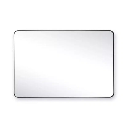 Miroir mural bidirectionnel SUMERAIN, 61x91 cm, Miroir de salle de bain noir pour salon, chambre, salle de bain, entrée