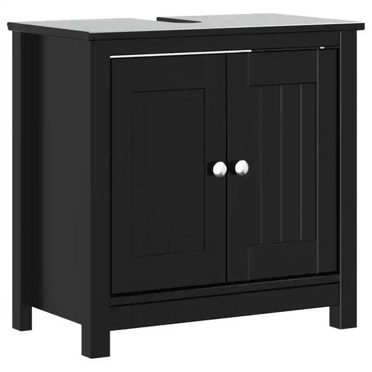 vidaXL BERG Bathroom Sink Cabinet Vanity Cabinet Cupboard Solid Wood Pine