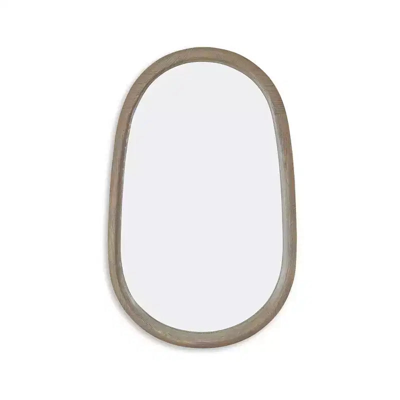 Miroir mural décoratif Aarilynn Signature Design by Ashley avec cadre en bois marron antique