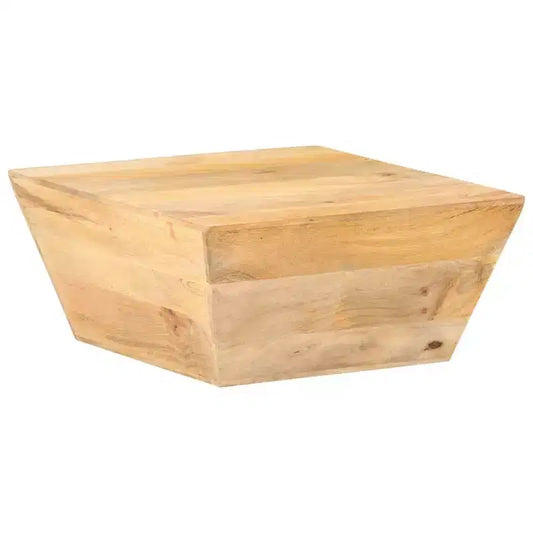 vidaXL Coffee Table V-shape Side End Table Living Room Sofa Table Solid Wood