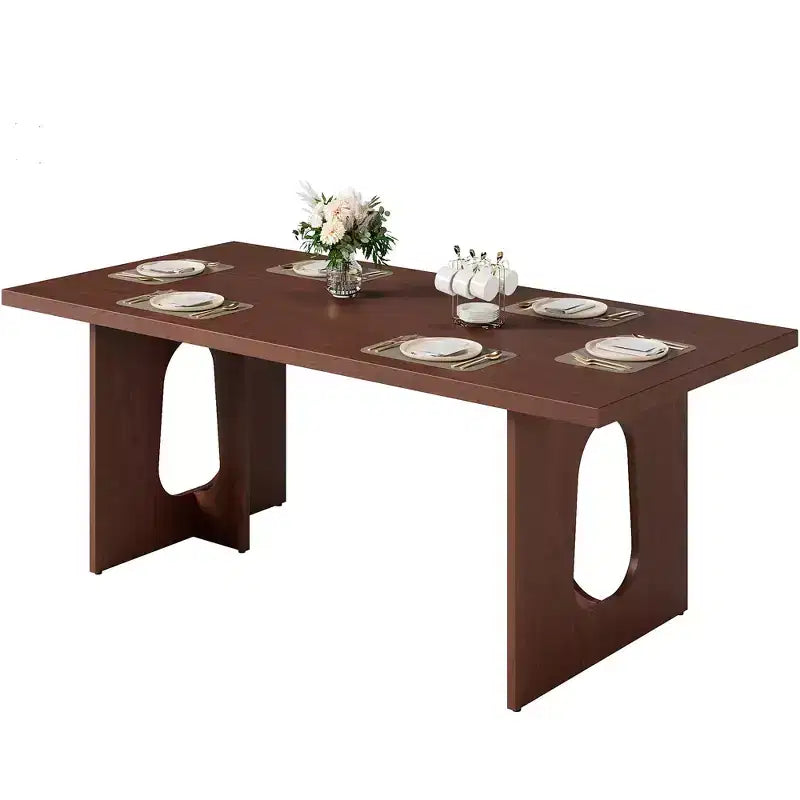 Longue Table à Manger pour 6-10 Personnes - Table de Cuisine, Table à Dîner Rectangulaire Moderne pour Cuisine, Salle de Conférence, Maison