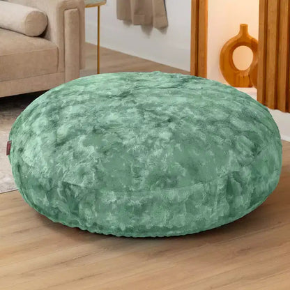 Raven-Symon Home Lil' Cuddler Cocoon Jr. Sac géant / Pouf relax en fausse fourrure pour enfants