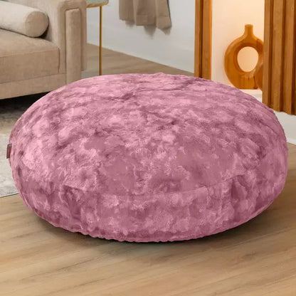 Raven-Symon Home Lil' Cuddler Cocoon Jr. Sac géant / Pouf relax en fausse fourrure pour enfants