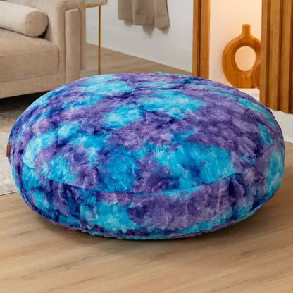 Raven-Symon Home Lil' Cuddler Cocoon Jr. Sac géant / Pouf relax en fausse fourrure pour enfants