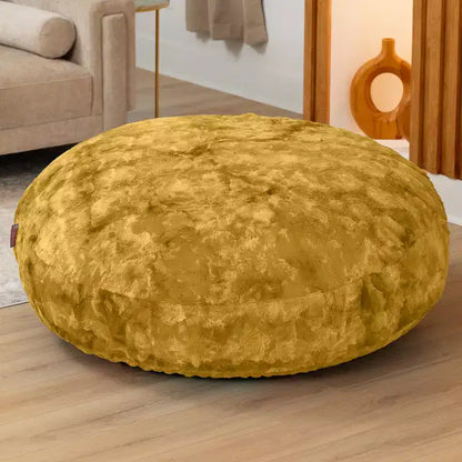 Raven-Symon Home Lil' Cuddler Cocoon Jr. Sac géant / Pouf relax en fausse fourrure pour enfants