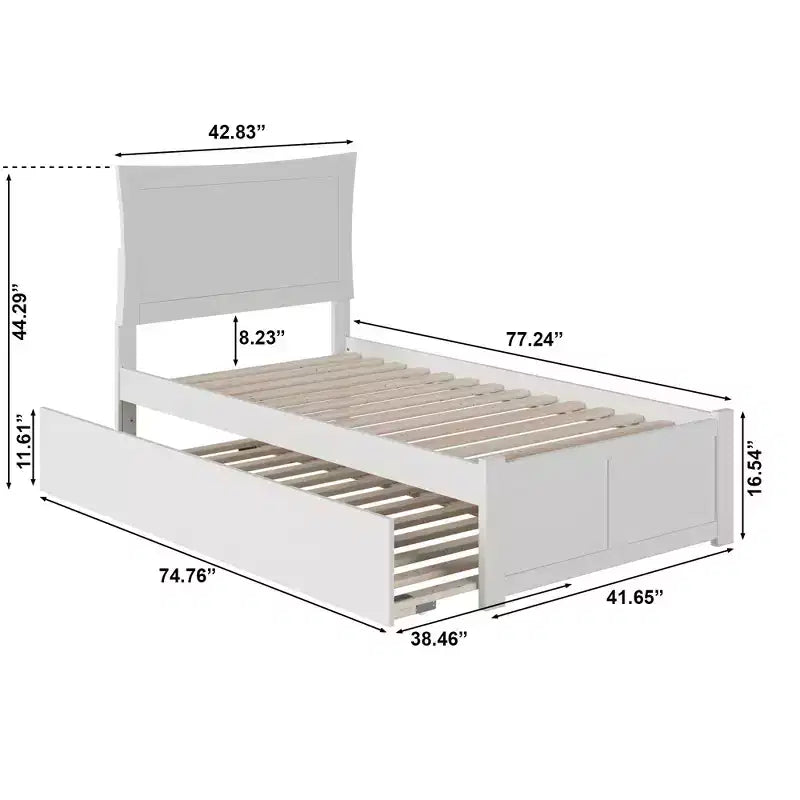 Têtes de lit autoportantes HomeStock avec cadre de lit