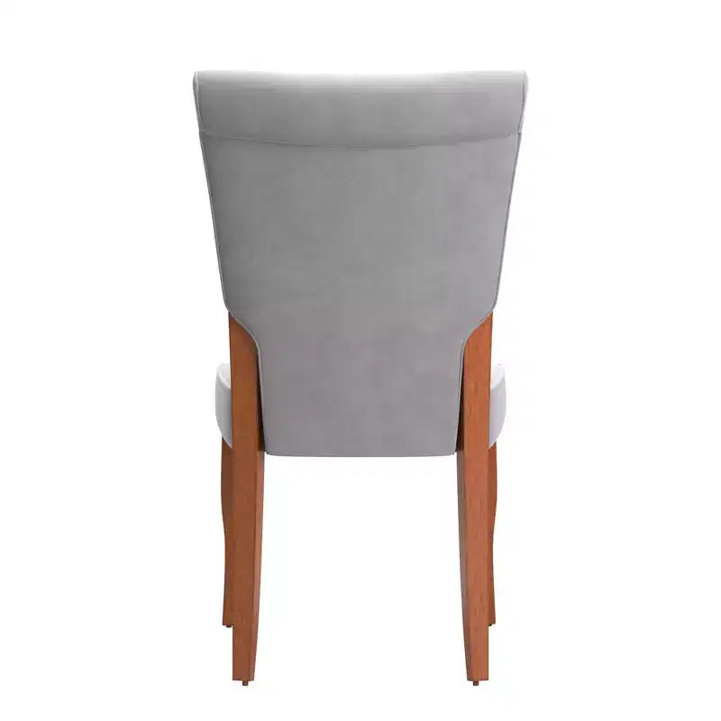 Chaises de salle à manger Parsons rembourrées en velours Pershing (lot de 2) - iNSPIREQ