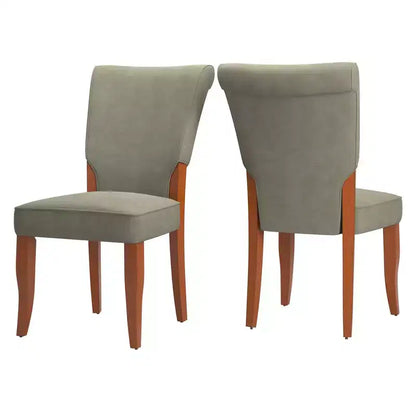 Chaises de salle à manger Parsons rembourrées en velours Pershing (lot de 2) - iNSPIREQ
