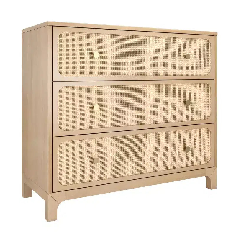 Commode 3 tiroirs Elio/Rotin