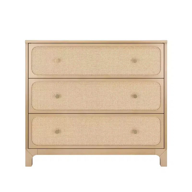 Commode 3 tiroirs Elio/Rotin