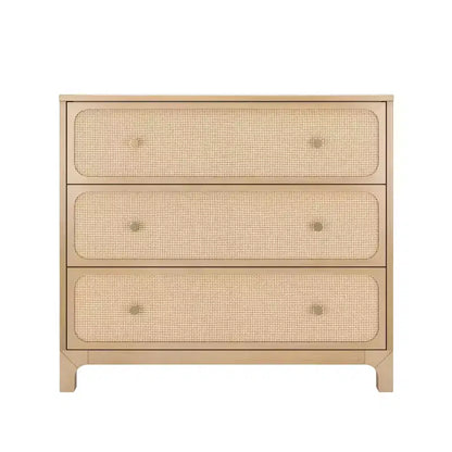 Commode 3 tiroirs Elio/Rotin