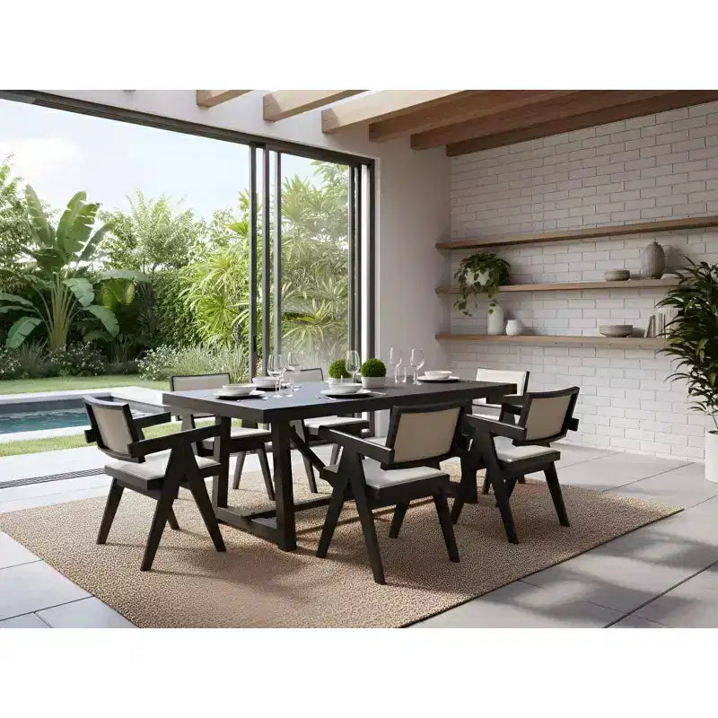 Chaises d'appoint Raquel, lot de 2, noires