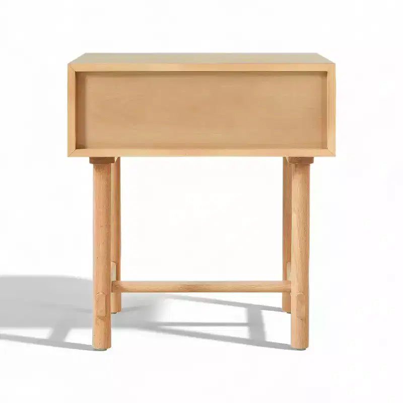 Christopher Knight Home Dawson Table de chevet scandinave moderne en bois massif avec tiroir