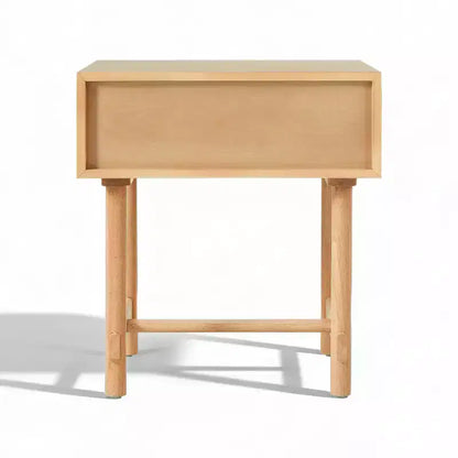 Christopher Knight Home Dawson Table de chevet scandinave moderne en bois massif avec tiroir