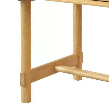 Christopher Knight Home Dawson Table de chevet scandinave moderne en bois massif avec tiroir