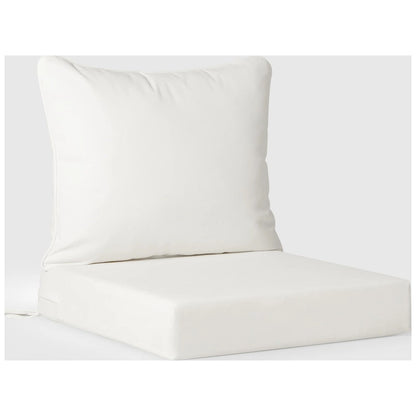 Polytrends Birchwood Canapé d'extérieur en HDPE résistant aux intempéries pour terrasse avec coussins (3 pièces)