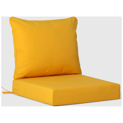 Polytrends Birchwood Canapé d'extérieur en HDPE résistant aux intempéries pour terrasse avec coussins (3 pièces)