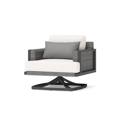 Ensemble de 2 fauteuils de jardin Vistano Sunbrella - Gris
