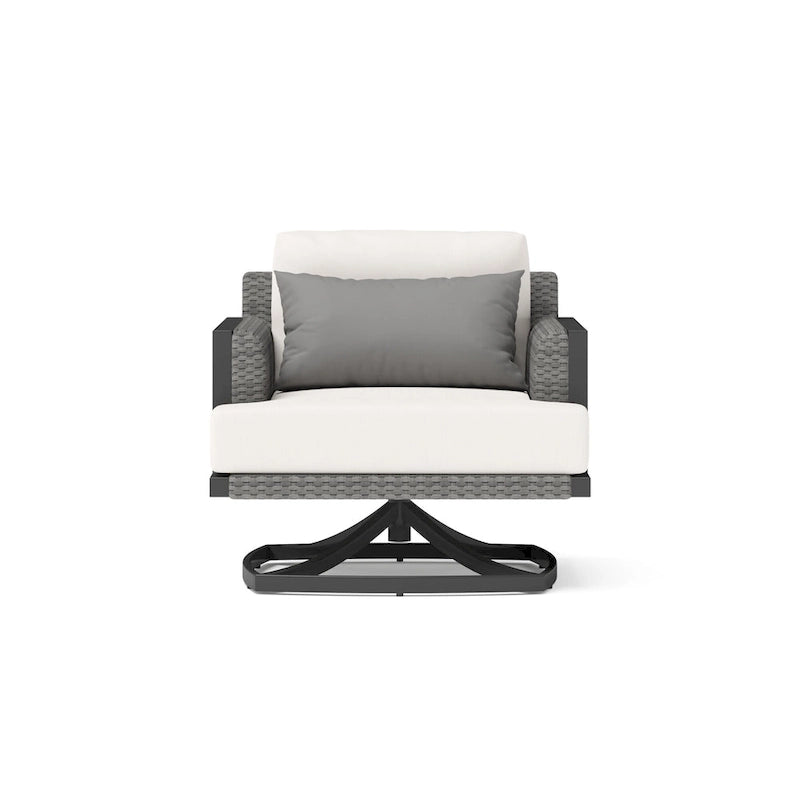 Ensemble de 2 fauteuils de jardin Vistano Sunbrella - Gris