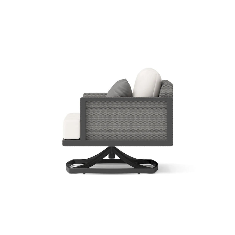 Ensemble de 2 fauteuils de jardin Vistano Sunbrella - Gris