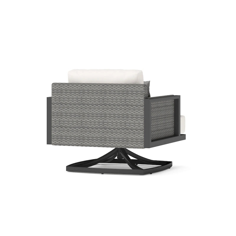 Ensemble de 2 fauteuils de jardin Vistano Sunbrella - Gris