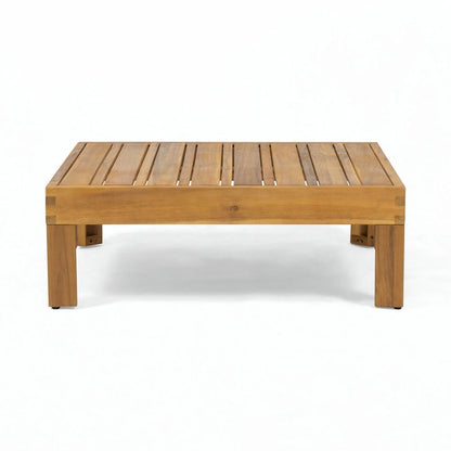 Ensemble 3 pièces d'extérieur « LOVE SEAT » avec table basse, bleu