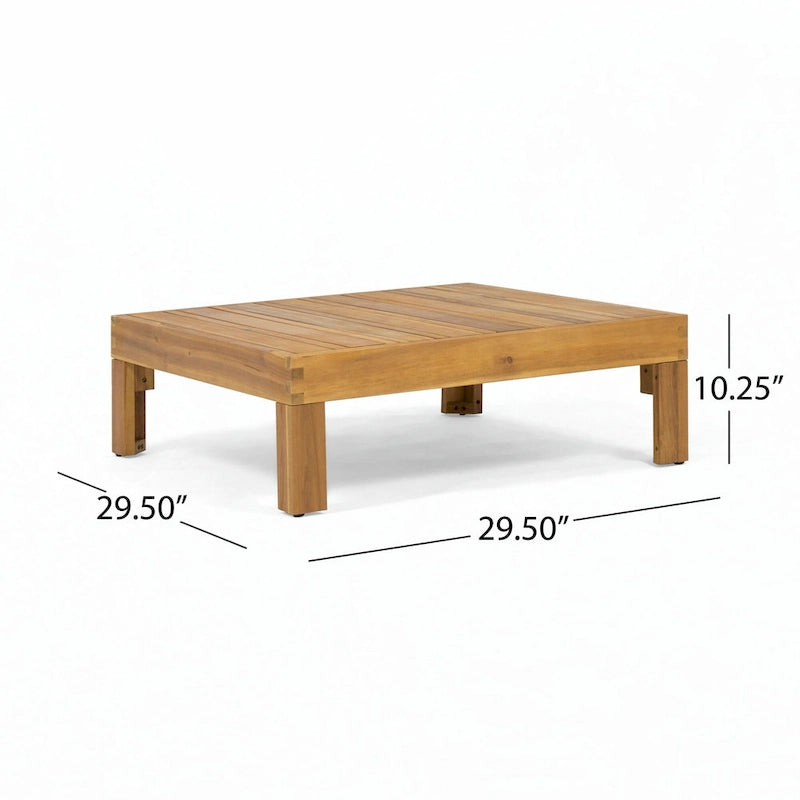 Ensemble 3 pièces d'extérieur « LOVE SEAT » avec table basse, bleu