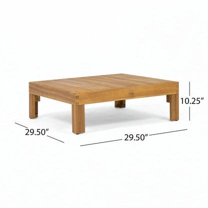 Ensemble 3 pièces d'extérieur « LOVE SEAT » avec table basse, bleu