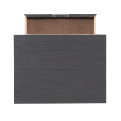 Meuble de rangement roulant gris de 25,25 po de largeur avec 6 tiroirs