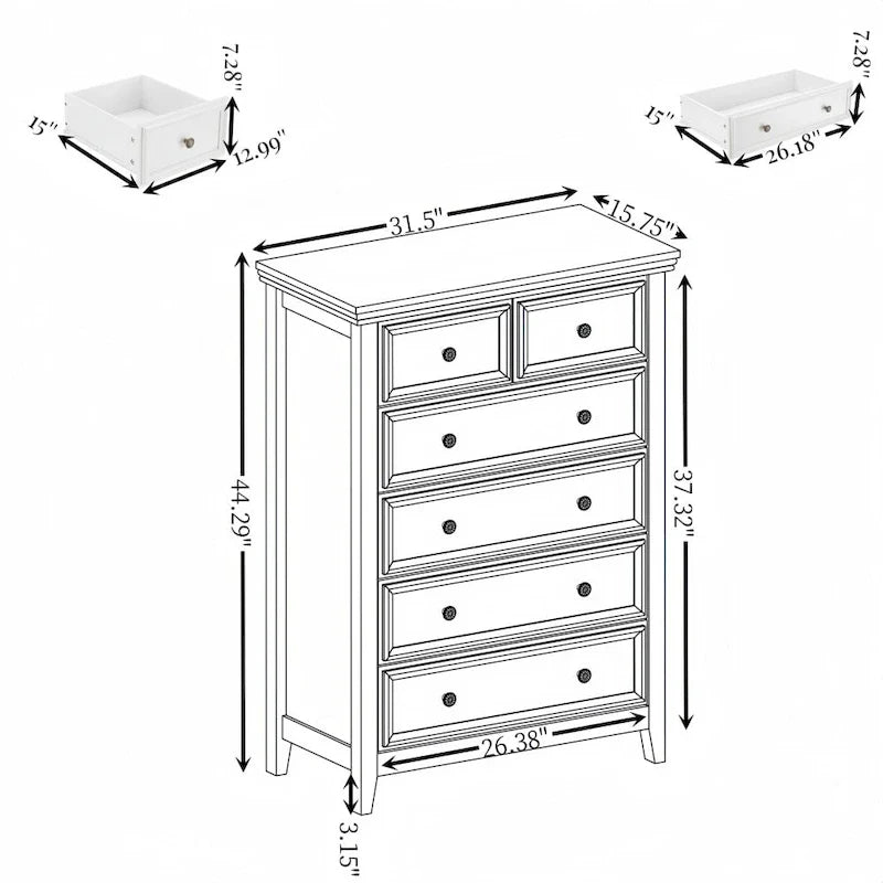 Commode Organiseurs de placard et Rangement Tiroirs de rangement pour vêtements