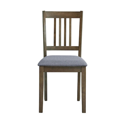 Ensemble Table et Chaises de Salle à Manger Carrée en Bois, Table à Manger Décontractée avec 4 Chaises de Salle à Manger Rembourrées pour Coin Repas de Cuisine