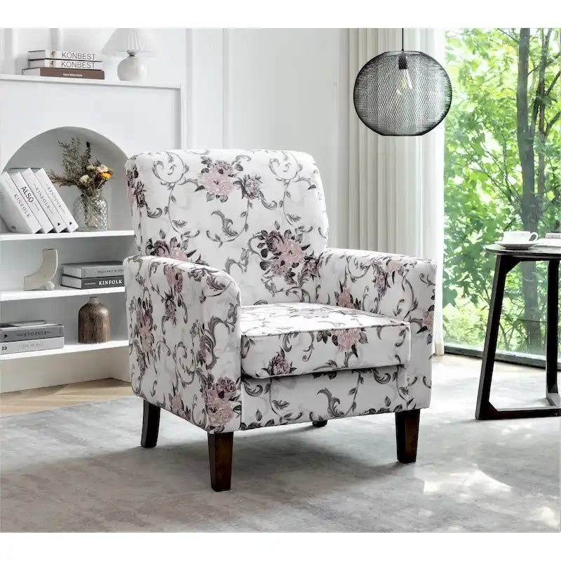 Fauteuil d'appoint de salon contemporain