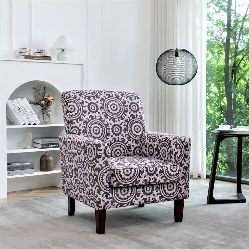 Fauteuil d'appoint de salon contemporain